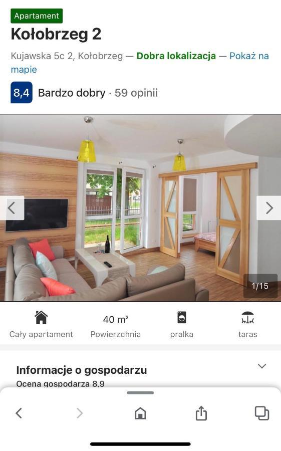 Malva Sun Apartment z ogródkiem Kołobrzeg Exterior foto