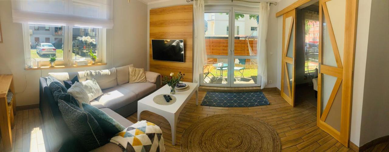 Malva Sun Apartment z ogródkiem Kołobrzeg Exterior foto